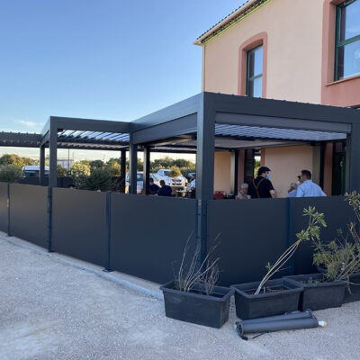 MOB ALU ESPACE à Orange Dans Le Vaucluse : Pergolas Bioclimatiques Sur Mesure