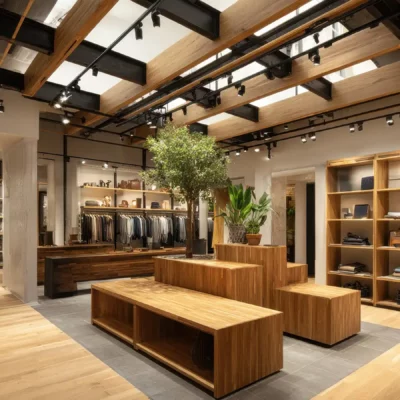 MOB Menuiserie Agencement Design à Orange dans le Vaucluse - Agencement sur mesure pour les professionnels - Commerce