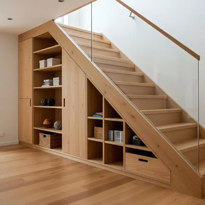 MOB Menuiserie Agencement Design à Orange dans le Vaucluse - Escalier sur mesure