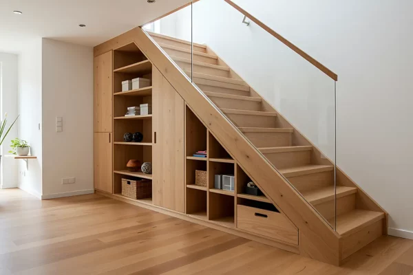 MOB Menuiserie Agencement Design à Orange dans le Vaucluse - Escalier sur mesure