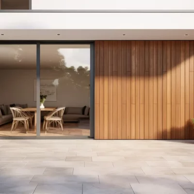 MOB Menuiserie Agencement Design à Orange dans le Vaucluse - Habillage de façade sur mesure