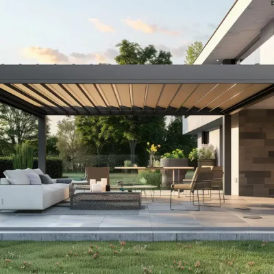 MOB Menuiserie Agencement Design à Orange dans le Vaucluse - Pergola sur mesure