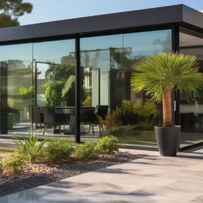 MOB Menuiserie Agencement Design à Orange dans le Vaucluse - Véranda sur mesure